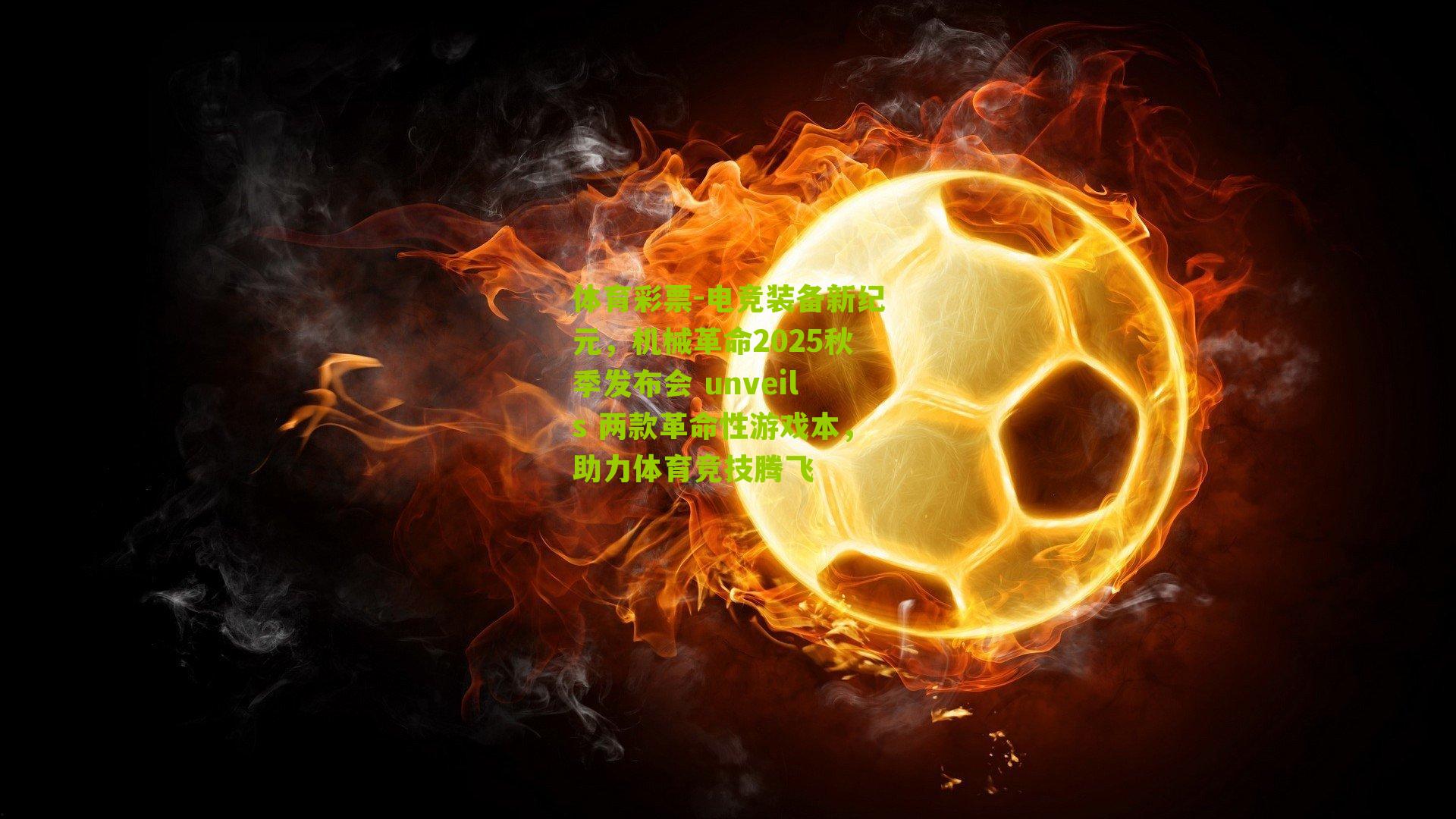 体育彩票-电竞装备新纪元，机械革命2025秋季发布会 unveils 两款革命性游戏本，助力体育竞技腾飞