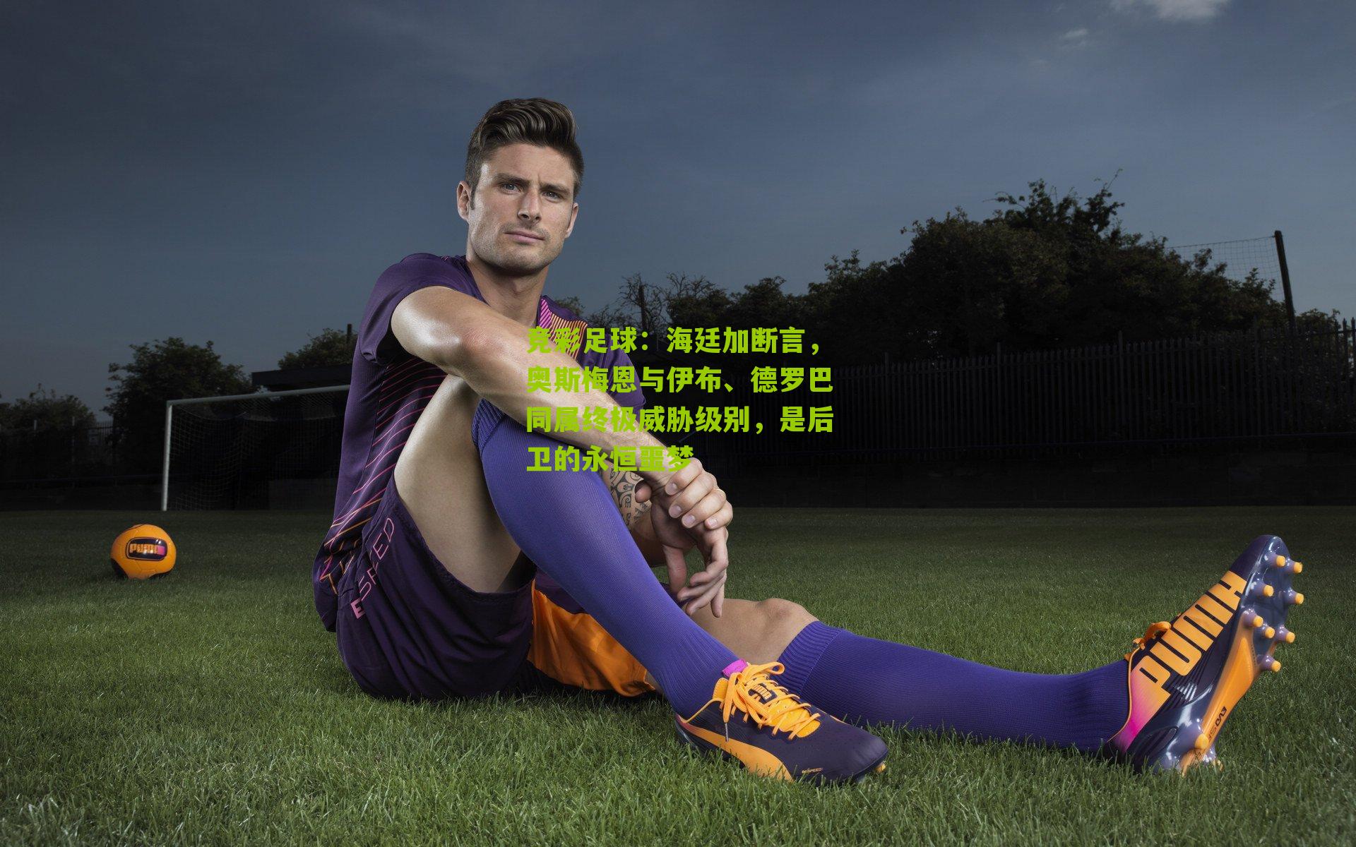 海廷加断言，奥斯梅恩与伊布、德罗巴同属终极威胁级别，是后卫的永恒噩梦